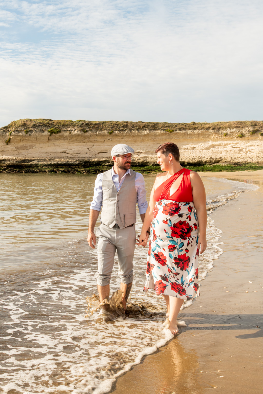 Portrait éditorial au bord de l'eau