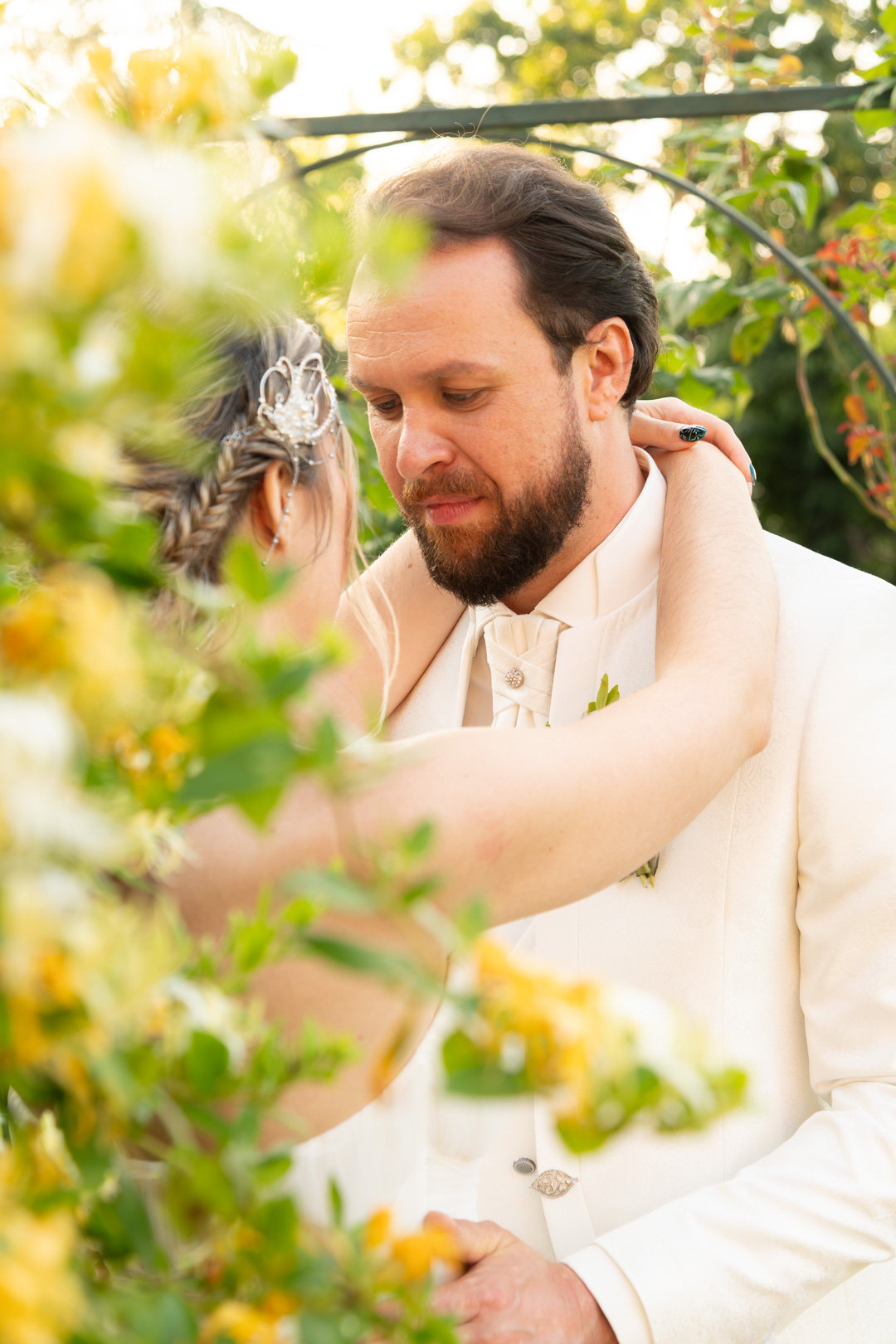 Préparatifs de la mariée